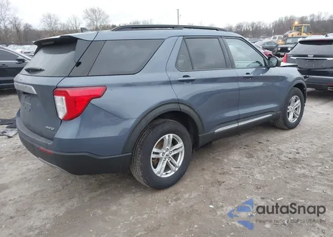 2021 Ford Explorer Xlt z USA, uszkodzony, nr VIN 1FMSK8DH2MGC47904